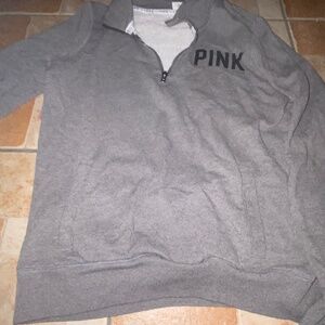 Pink quarter zip jacket